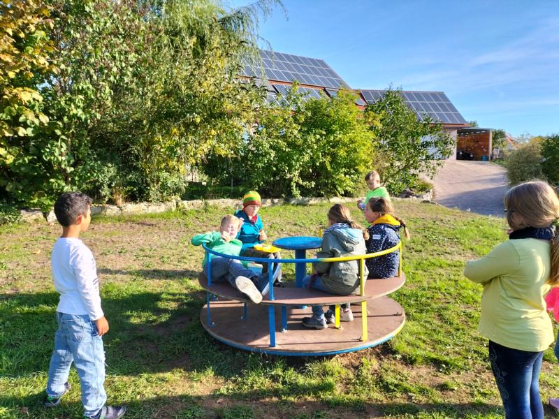 auf dem Spielplatz