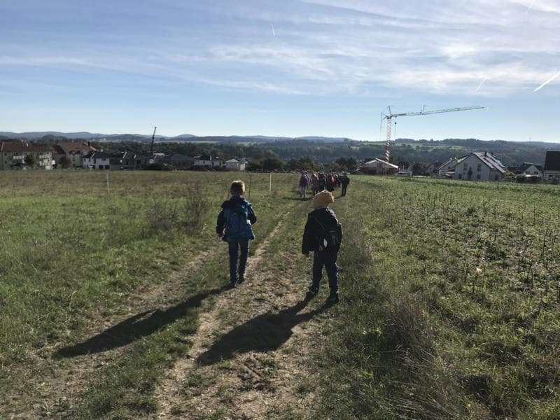 Herbstwandertag erste Klasse